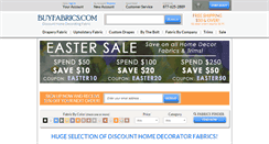 Desktop Screenshot of buyfabrics.com
