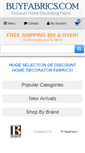 Mobile Screenshot of buyfabrics.com